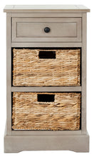 Load image into Gallery viewer, Carrie Side Storage Side Table Vintage Grey 671CDR
