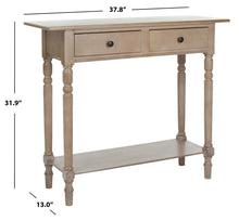 Load image into Gallery viewer, American Home Vintage Gray Storage Console Table #949HW
