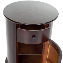 Load image into Gallery viewer, Tabitha Dark Cherry Storage End Table (SB295)
