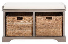 Load image into Gallery viewer, Freddy Wicker Storage Bench
