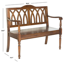 Load image into Gallery viewer, Benjamin Dark Teak Bench (SB998)

