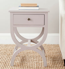 Load image into Gallery viewer, Maxine Accent Table With Storage Drawer Light Grey 434CDR
