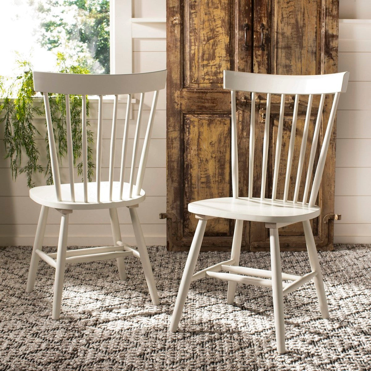 Parker Spindle Dining Chair (set of 2) (LW97)