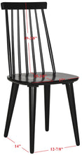 Load image into Gallery viewer, Burris Black Dining Chair - Set of 4 (SB1012)
