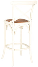 Load image into Gallery viewer, 30-inch Franklin X-Back Antique White Bar Stool Set of 2 #1326HW - 2 Separate Boxes
