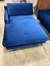 Load image into Gallery viewer, 118.89&quot; Wide Velvet Sofa &amp; Chaise
