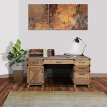 Load image into Gallery viewer, Oxford 59" Pedestal Desk
