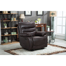 Load image into Gallery viewer, Zewfffr Faux leather Manual Recliner Sofa with Massage and Heat function MRM2352
