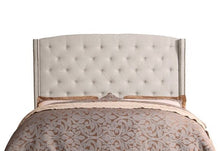 Load image into Gallery viewer, Mildred Tufted Upholstered Headboard King Beige 3441RR
