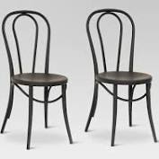 Set of 2 Emery Metal Bistro Chair - Threshold™ #4306