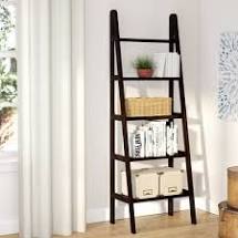 72" Shelf Ladder Bookcase - Flora Home #4243