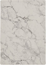 Load image into Gallery viewer, 2&#39; x 3&#39; White &amp; Gray Marble Decorative Vinyl Floor Mat (LW255)
