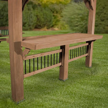 Load image into Gallery viewer, 14 ft. x 10 ft. Oasis Wood Cedar Pergola 1260CDR (4 boxes)
