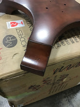 Load image into Gallery viewer, Waverly Place Cherry Round Drop Leaf Pedestal Dining Table
