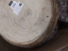 Load image into Gallery viewer, 15 1/2in Paulownia Wood Cylinder Planter

