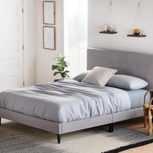 Load image into Gallery viewer, Twin Elmina Tufted Upholstered Low Profile Platform Bed Red Barrel Studio® - 750CE
