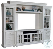 Load image into Gallery viewer, Cape Cod Vintage White 113" Entertainment Wall MRM2003 (2 boxes)
