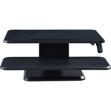 Load image into Gallery viewer, Cantilever Desk Riser, 1 Each, Black

