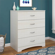 Load image into Gallery viewer, Crescent Point 4 Drawer Dresser White(2195RR)
