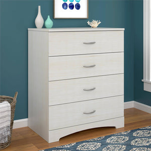 Crescent Point 4 Drawer Dresser White(2195RR)