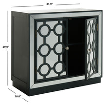 Load image into Gallery viewer, Kaia 2-Door Steel Teal/Nickel Chest (SB99)
