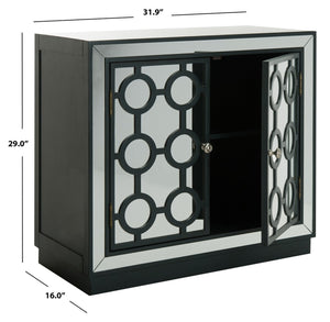 Kaia 2-Door Steel Teal/Nickel Chest (SB99)