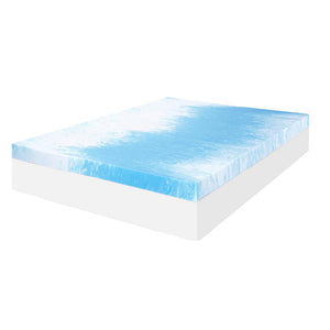 4 in. Gel-Infused Twin XL Size Memory Foam Mattress Topper #856HW