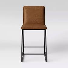 Upholstered Counter Stool with Metal Frame - Room Essentials™ #4319