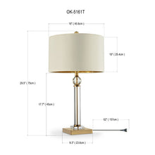 Load image into Gallery viewer, Montiel 30&quot; Table Lamp

