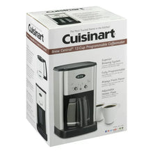 Load image into Gallery viewer, Cuisinart Brew Central 12 Cup Programmable Stainless Steel Coffee Maker
