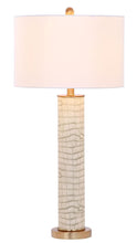 Load image into Gallery viewer, Safavieh -SET2 Ollie 31.5-Inch H Faux Alligator Table Lamp
