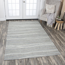 Load image into Gallery viewer, Rizzy Home ID968A Gray 5&#39; x 8&#39; Hand-Tufted Area Rug 6015RR

