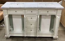 Load image into Gallery viewer, Merrimack 60&quot; Double Bathroom Vanity Set 2448CDR
