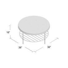 Load image into Gallery viewer, Hendrix Coffee Table Brown 3566RR
