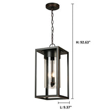 Load image into Gallery viewer, Damarcus 3 -Light Outdoor Hanging Lantern Bronze(2517RR)

