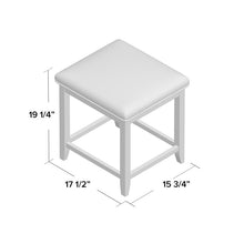 Load image into Gallery viewer, Manette Vanity Stool 7395
