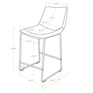 Mary-Kate Counter Stool (Set of 2)2564RR