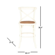 Load image into Gallery viewer, Franklin 24.4 in. Ivory Bar Stool 7506
