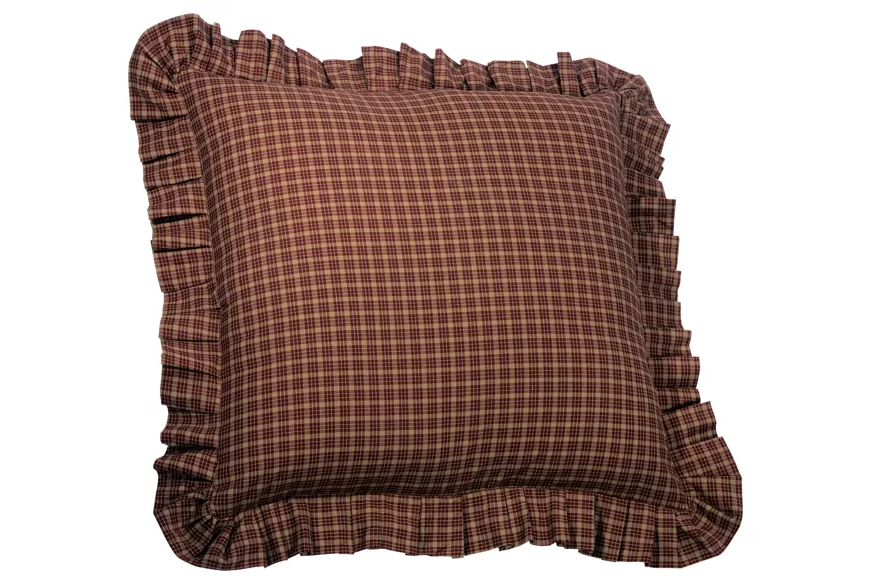 Donna Sharp Campfire Bedding Collection Plaid Euro Sham