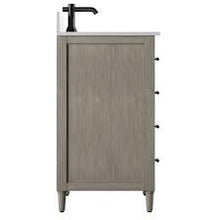 Load image into Gallery viewer, 24 in. Bath Vanity in Barstow Acacia with Coastal Linen Doors and Vanity Top with Basin, 6401RR-OB
