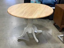 Load image into Gallery viewer, 42&quot; Round Drop-Leaf Pedestal Dining Table - International Concepts
