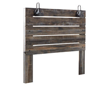 Load image into Gallery viewer, Signature Design by Ashley Drystan Rustic Brown Queen Panel Headboard 5952RR
