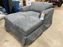 Load image into Gallery viewer, WIDE SLIPCOVER CHAISE WITH FLARED TRACK ARMS Bentley Collection by Klaussner
