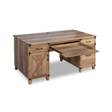 Load image into Gallery viewer, Oxford 59" Pedestal Desk
