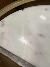 Load image into Gallery viewer, Set of 2 Kingston Nesting Side Tables White/Gold
