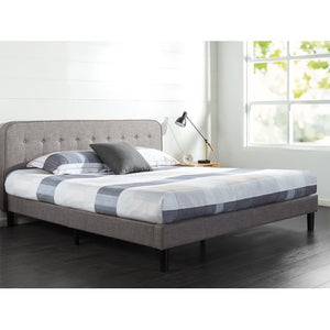 42" Upholstered Platform Bed Frame, King
