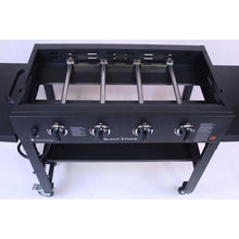 Load image into Gallery viewer, Blackstone 4 Burner Liquid Propane Outdoor Griddle Black
