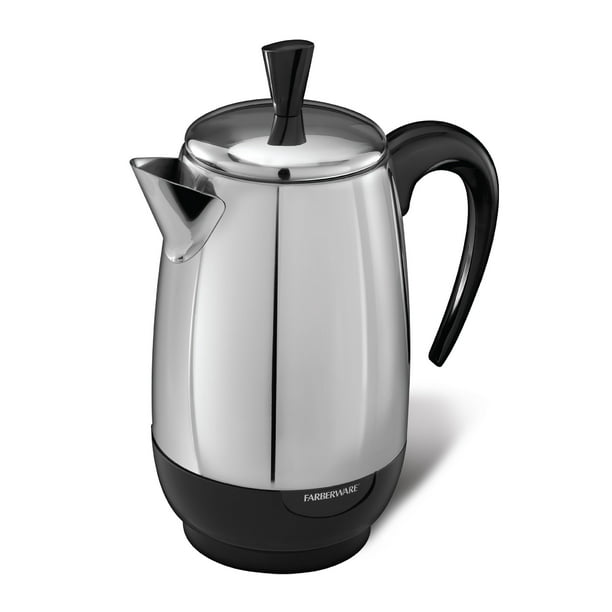 Stainless Steel 8 Cup Electric Coffee Percolator