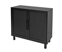 Load image into Gallery viewer, Delancey 2 Door Cabinet Matte Black - Hopper Studio 521AH
