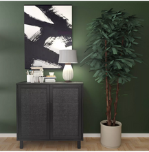 Load image into Gallery viewer, Delancey 2 Door Cabinet Matte Black - Hopper Studio 521AH
